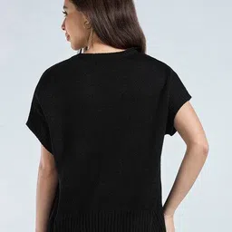 bewakoof Women Self-design Pullover image 3