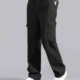 neonomad Men Mid-Rise Relaxed Fit Cargo Pants image 3