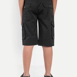 puppet-nx Boys Regular Fit Cotton Shorts image 3