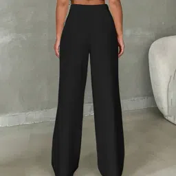 buda jeans co Women Relaxed Fit Pleated Pants image 3