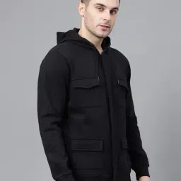 hancock Men Regular Fit Hooded Sweatshirt image 3