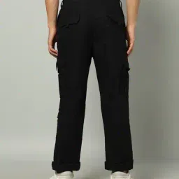 united colors of benetton Men Flat-Front Straight Fit Pants image 3