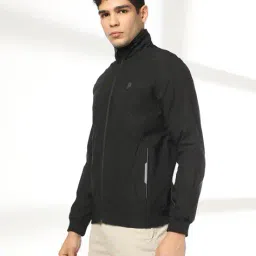 john players Men Zip-Front Slim Fit Jacket image 3