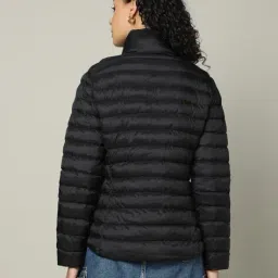 fort collins Women Regular Fit Zip-Front Puffer Jacket image 3