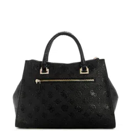 guess Logo Embossed Monogram Cresidia Society Satchel image 3