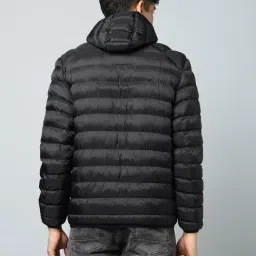 fort collins Men Regular Fit Hooded Puffer Jacket image 3