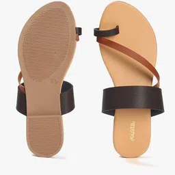 yousta Women Slip-On Toe-Ring Flip-Flops image 3