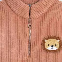 miarcus Boys Regular Fit Patch-work Sweatshirt image 3