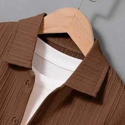 pixie n prince Boys Striped Regular Fit Suit Set image 3