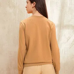 u.s. polo assn. Women Typographic Print Regular Fit Sweatshirt image 3