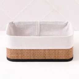 home centre Bamboo Collapsible Storage Basket image 3