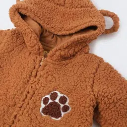 spunkies Hooded Rompers with Zip Closure image 3