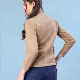 v-mart Women V-Neck Button-Down Cardigan image 3