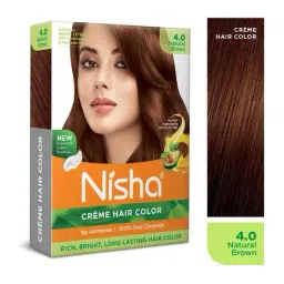 nisha Long-Lasting Creme Coverage Permanent Hair Color image 3
