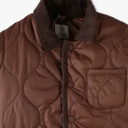 kb team spirit Boys Collar-Neck Quilted Jacket image 3