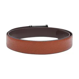 da milano Men Reversible Belt with Tang Buckle Closure  image 3