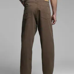 jack & jones Men Regular Fit Flat-Front Pants image 3