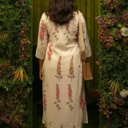 texstile Women Printed 2-Piece Kurta Set image 3