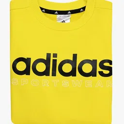 adidas kids Brand Print Crew-Neck Regular Fit Sweatshirt image 3