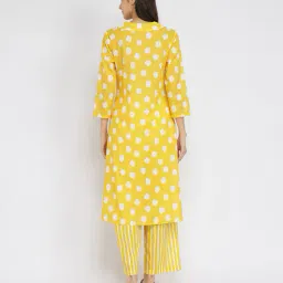 pink fort Women Printed Pant-Suit Set image 3