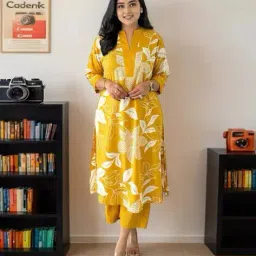 svaraa Women Printed Kurta Set image 3