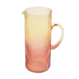 pure home and living  Ombre Linear Textured Pitcher image 3