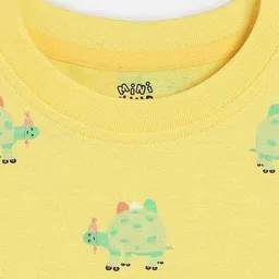 mini klub Boys Printed Round-Neck T-Shirt image 3
