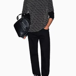 armani exchange Logo Print Execution Regular Fit Crew-Neck T-Shirt image 3