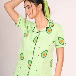 jade & julie Women Floral Nightwear Set image 3