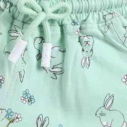 biskid Girls Regular Fit Floral Print Shorts image 3