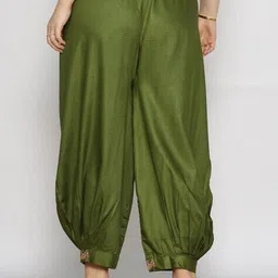 letsdressup Women Floral Print Salwar with Elasticated Waist  image 3