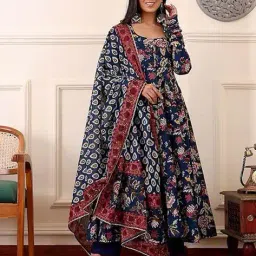 acai Women Self-Design Anarkali Kurta Set image 3
