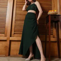 qissa Women Georgette 3-Piece Sets image 3