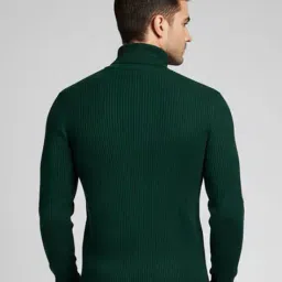 bab Men Ribbed Regular Fit Pullover image 3