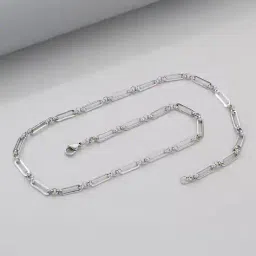 fashion frill Men Silver Chain image 3