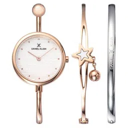 daniel klein Women DK11932-2 Analogue Wrist Watch & Bracelet Set image 3