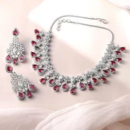 rubans Women Necklace and Earings Set image 3