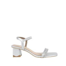 metro Women Kitten Heeled Sandals with Synthetic upper image 3