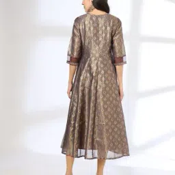 avaasa set Women Embellished Round-Neck A-Line Dress image 3