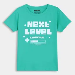 raspy  Boys Pack of 3 Cotton Graphic T-shirt image 3