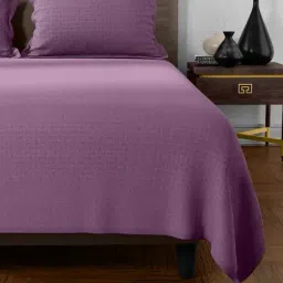 portico Printed King Size Bedsheet with Pillow Covers image 3