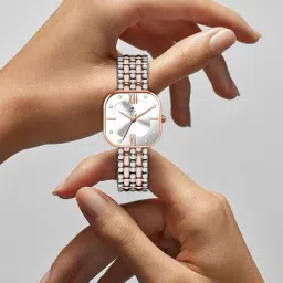 carlton london Women Analogue Wrist Watch-CHELWHT-A1 image 3