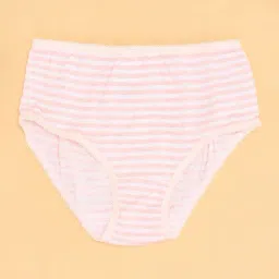 pantaloons junior Girls Pack of 3 Floral Print Briefs with Elasticated Waistband image 3