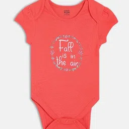 mini klub Infants Pack of 3 Printed Regular Bodysuit image 3