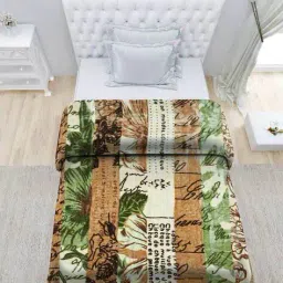 monte carlo Printed Single Bed Winter Blanket image 3