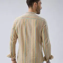 vastrado Men Slim Fit Short Kurta image 3