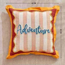 home centre Striped Square Shaped Cushions 16"x16" image 3