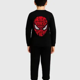 kuchipoo Boys Spider-Man Print Pants & T-Shirt Set image 3