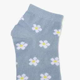 yousta Women Floral Print Ankle-Length Socks image 3