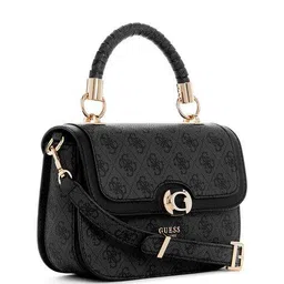 guess Orlina Logo Top-Handle Satchel Bag image 3